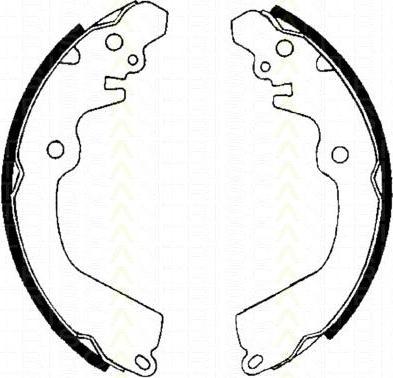 TRISCAN 8100 42568 комплект тормозных колодок на MITSUBISHI CARISMA (DA_)