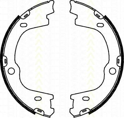 TRISCAN 8100 43026 комплект тормозных колодок, стояночная тормозная с на HYUNDAI H-1 Cargo (TQ)