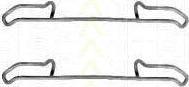 TRISCAN 8105 101540 комплектующие, колодки дискового тормоза на VOLVO 460 L (464)
