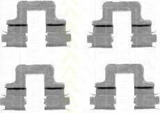TRISCAN 8105 101629 комплектующие, колодки дискового тормоза на ALFA ROMEO 159 (939)