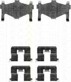TRISCAN 8105 141591 комплектующие, колодки дискового тормоза на NISSAN ALMERA I (N15)