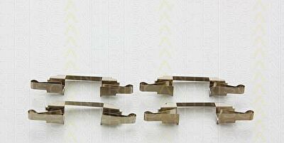 TRISCAN 8105 141608 комплектующие, колодки дискового тормоза на NISSAN PATHFINDER II (R50)
