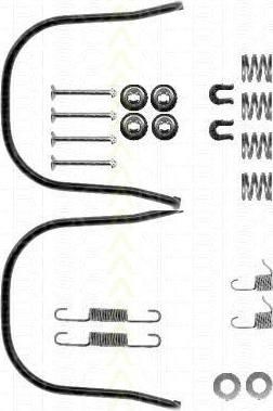 TRISCAN 8105 142500 комплектующие, тормозная колодка на NISSAN SUNNY II Hatchback (N13)