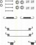 TRISCAN 8105 252519 комплектующие, тормозная колодка на RENAULT CLIO I (B/C57_, 5/357_)