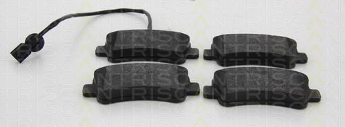 TRISCAN 8110 10584 комплект тормозных колодок, дисковый тормоз на OPEL MOVANO B фургон