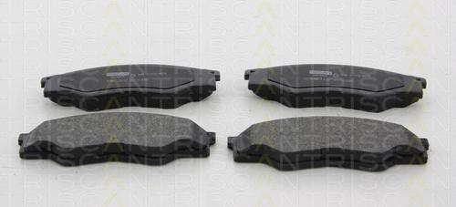 TRISCAN 8110 13087 комплект тормозных колодок, дисковый тормоз на TOYOTA HILUX III пикап (KUN_, TGN_, LAN_, GGN_)