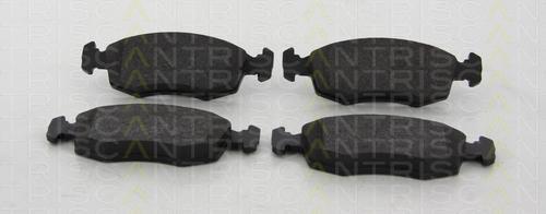 TRISCAN 8110 15057 комплект тормозных колодок, дисковый тормоз на FIAT PALIO Weekend (178DX)