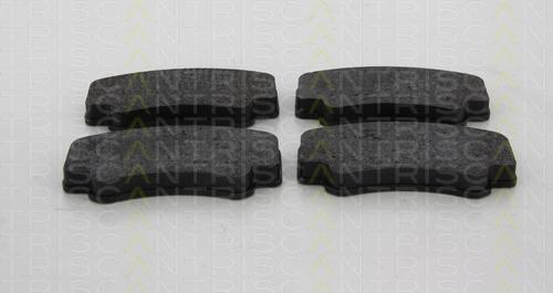 TRISCAN 8110 20002 комплект тормозных колодок, дисковый тормоз на PORSCHE 911 (997)