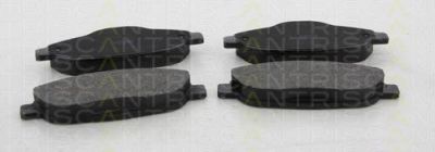TRISCAN 8110 28041 комплект тормозных колодок, дисковый тормоз на PEUGEOT 308 (4A_, 4C_)