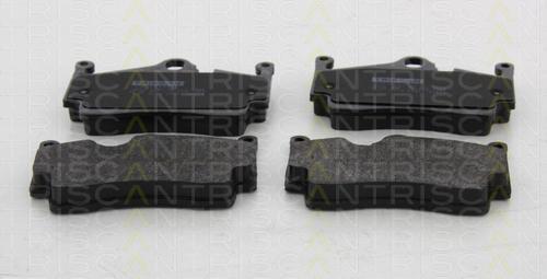 TRISCAN 8110 29074 комплект тормозных колодок, дисковый тормоз на PORSCHE BOXSTER (987)