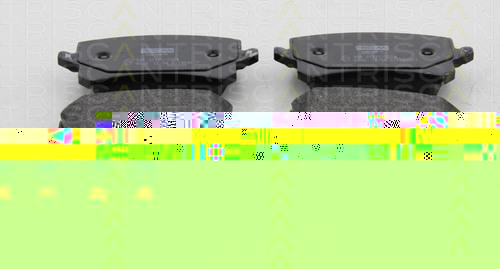 TRISCAN 8110 29077 комплект тормозных колодок, дисковый тормоз на VW PASSAT Variant (3C5)