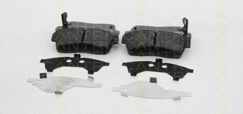 TRISCAN 8110 41011 комплект тормозных колодок, дисковый тормоз на DAIHATSU COPEN (L880_, L881_)