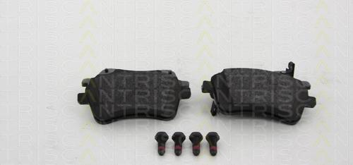TRISCAN 8110 43040 комплект тормозных колодок, дисковый тормоз на KIA VENGA (YN)