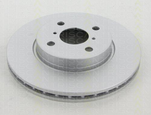 TRISCAN 8120 131014C тормозной диск на TOYOTA YARIS (NHP13_, NSP13_, NCP13_, KSP13_, NLP13_)