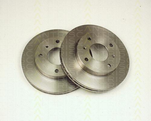 TRISCAN 8120 14108 тормозной диск на NISSAN BLUEBIRD Hatchback (T72, T12)