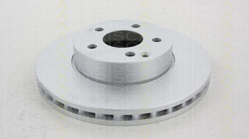 TRISCAN 8120 23187C тормозной диск на MERCEDES-BENZ C-CLASS (W204)