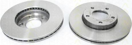 TRISCAN 8120 50140C тормозной диск на MAZDA 3 (BL)