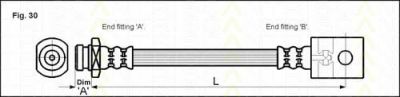 TRISCAN 8150 14235 тормозной шланг на NISSAN VANETTE CARGO фургон (HC 23)