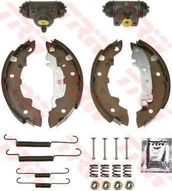 TRW BK1032 комплект тормозных колодок на RENAULT 5 (122_)
