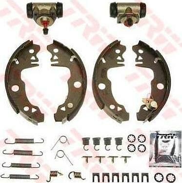 TRW BK1107 комплект тормозных колодок на PEUGEOT 104