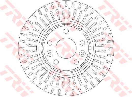 TRW DF6208S Диск тормозной RENAULT: CLIO IV 12-, GRAND SCENIC III 09-, LAGUNA III 07-, LAGUNA III Grandtour 07-, LAGUNA 08-