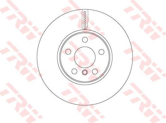 TRW DF6747S тормозной диск на MINI MINI CLUBMAN (F54)