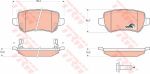 TRW GDB1515 Колодки задние OPEL Astra G/H Meriva Zafira (1605086)