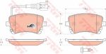 TRW GDB1557 Колодки задние (c датчиком) VW T5 03-> (4F0698451F)