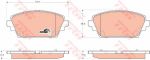 TRW GDB3227 Колодки передние 17.2mm NISSAN Pri/Alm (410604U127)