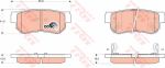 TRW GDB3284 Колодки задние HYUNDAI GETZ/MATRIX/SANTA FE/SONATA/TUCSON (5830238A10)