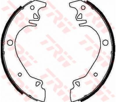 TRW GS6217 комплект тормозных колодок на PEUGEOT 505 (551A)