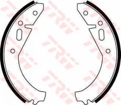 TRW GS8141 комплект тормозных колодок на SKODA 105,120 (744)