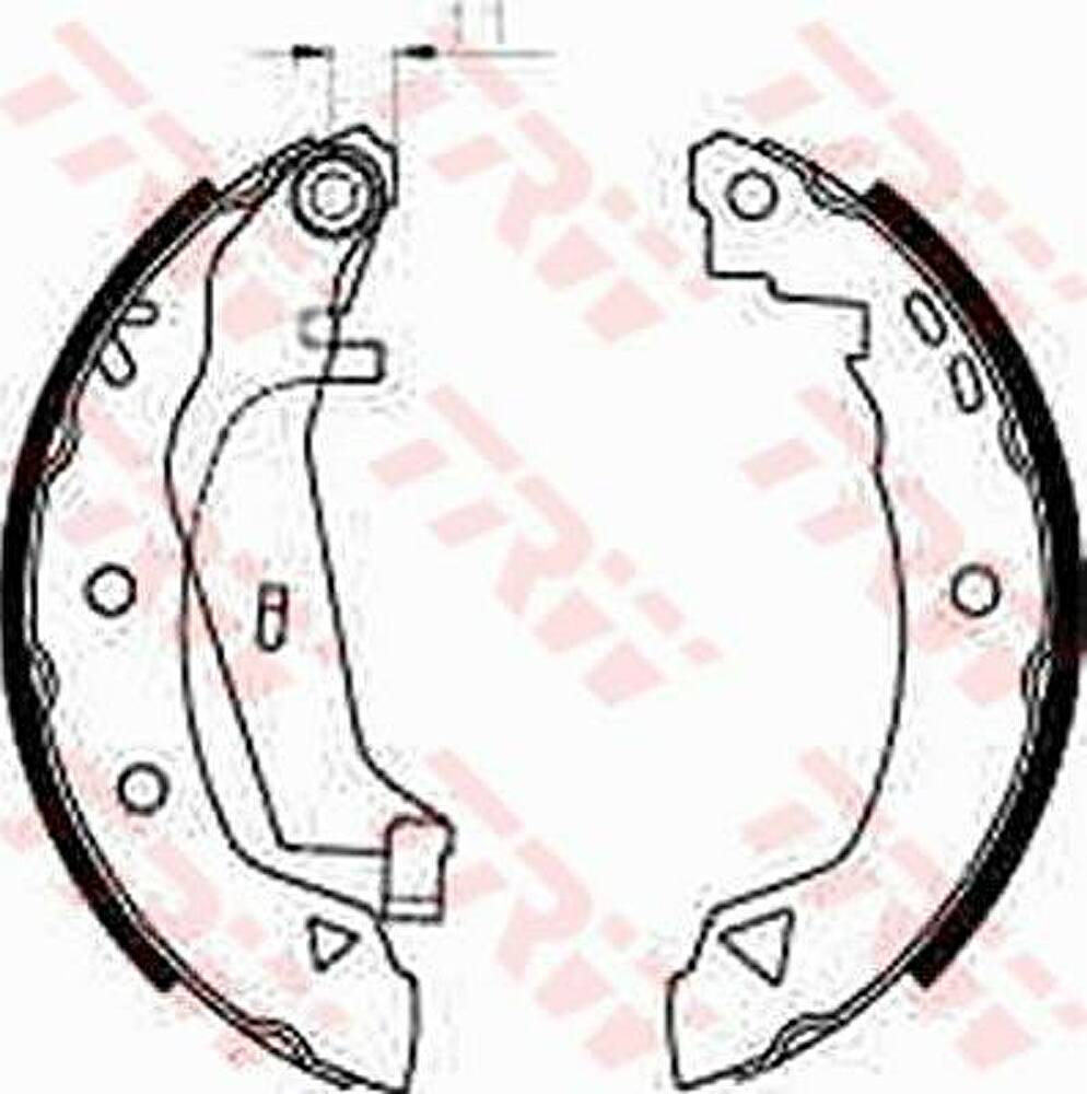 TRW GS8240 Колодки торм.бар.ALFA ROMEO 33/145/146/FIAT BRAVA/BRAVO/MAREA 82-01 (7701202919)