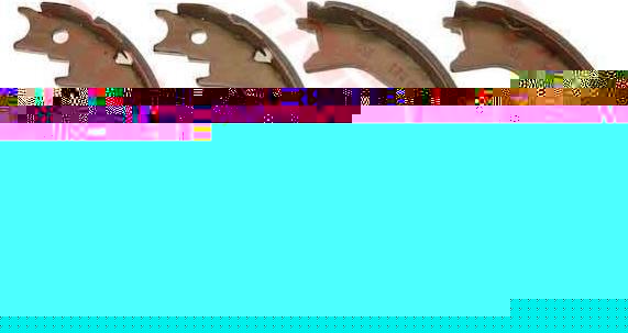 TRW GS8716 Колодки тормозные бараб. TOYOTA LAND CRUISER (J7) 88-96 (4654060010)