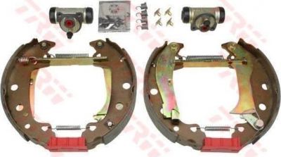 TRW GSK1214 комплект тормозных колодок на TALBOT 1307-1510