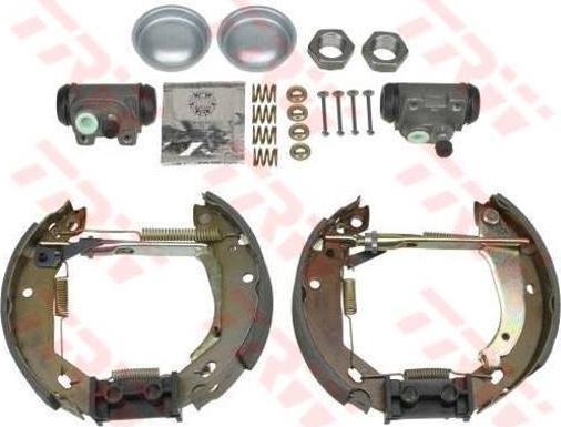 TRW GSK1241 комплект тормозных колодок на PEUGEOT 309 II (3C, 3A)