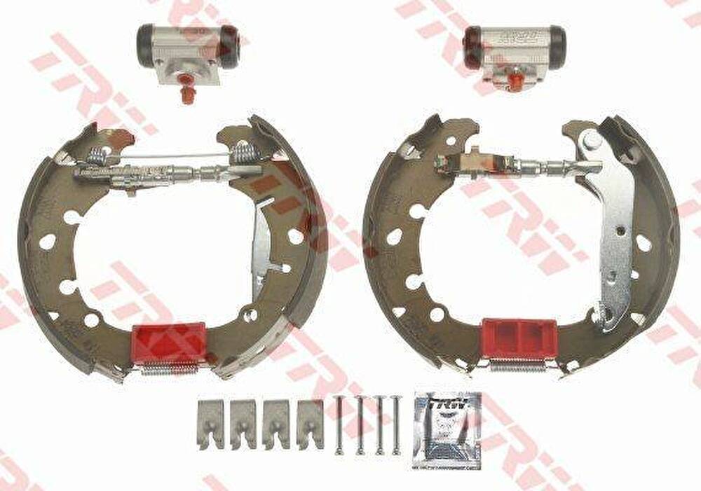 TRW GSK1693 комплект тормозных колодок на FORD FIESTA IV (JA_, JB_)