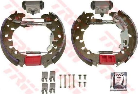 TRW GSK1754 комплект тормозных колодок на FIAT MAREA (185)