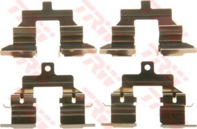 TRW PFK579 комплектующие, колодки дискового тормоза на NISSAN X-TRAIL (T31)