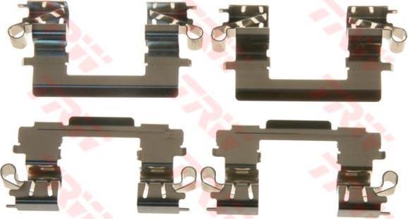 TRW PFK594 Комплектующие, колодки дискового тормоза