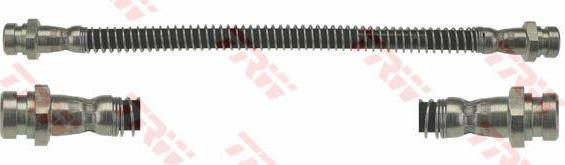 TRW PHA206 тормозной шланг на MITSUBISHI LANCER IV (C6_A, C7_A)
