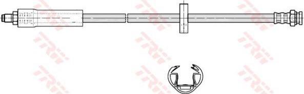 TRW PHB282 тормозной шланг на PEUGEOT 305 I Break (581D)