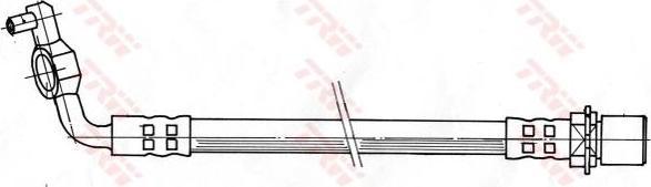 TRW PHD389 тормозной шланг на TOYOTA LITEACE фургон (CM3_V, KM3_V)