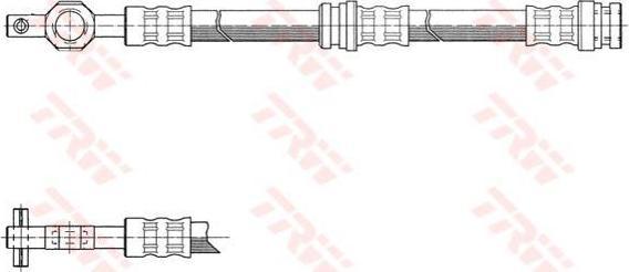 TRW PHD736 тормозной шланг на MITSUBISHI COLT IV (CA_A)