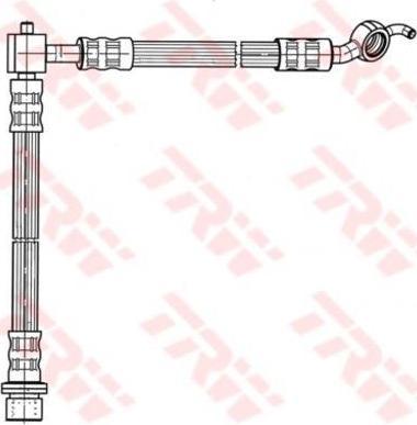 TRW PHD931 тормозной шланг на TOYOTA YARIS VERSO (_NLP2_, _NCP2_)