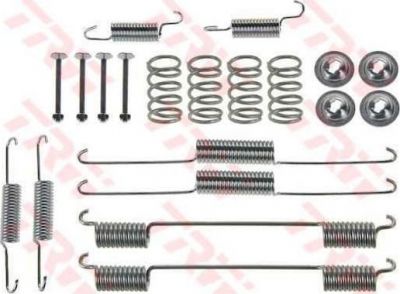 TRW SFK389 Ремкомплект монтажный тормозных колодок CHRYSLER Voyager 95-07 (компл. полный) (5190861AA)