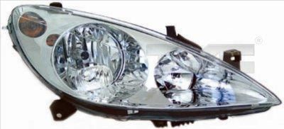 TYC 20-0165-55-2 основная фара на PEUGEOT 307 (3A/C)
