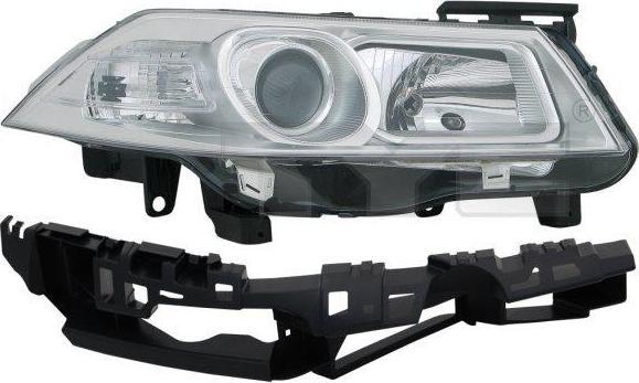 TYC 20-1071-25-2 основная фара на RENAULT MEGANE II седан (LM0/1_)