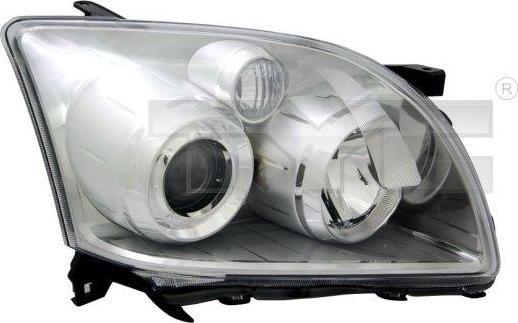 TYC 20-11738-15-2 основная фара на TOYOTA AVENSIS (T25_)