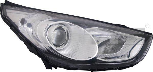 TYC 20-12372-05-2 основная фара на HYUNDAI ix35 (LM, EL, ELH)